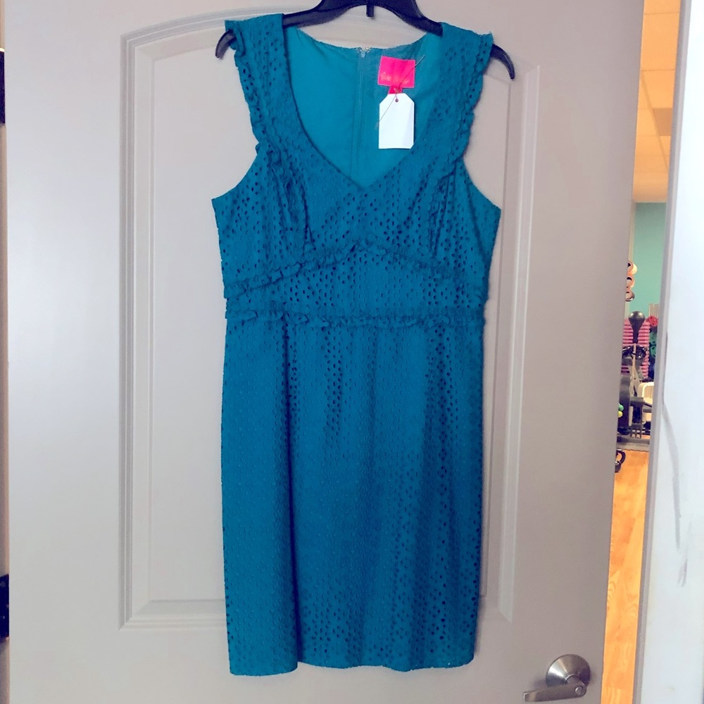 Lilly Pulitzer Jade green dress.  Size 8.  Never worn.